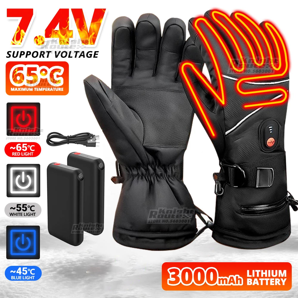 Heated Gloves USB Rechargeable